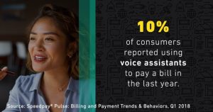 Speedpay voice assistant stat