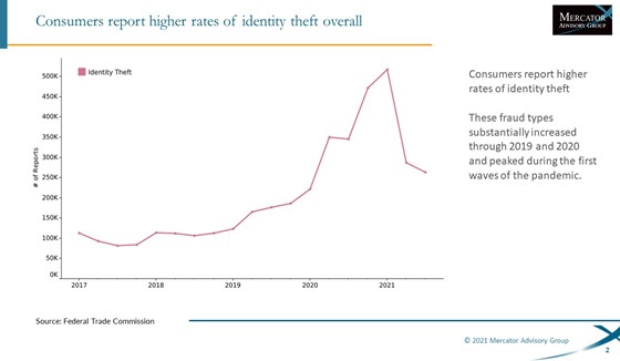consumer report higher rates of identity theft overall