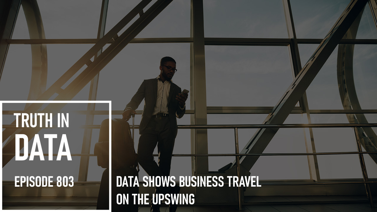 Data shows business travel on the upswing